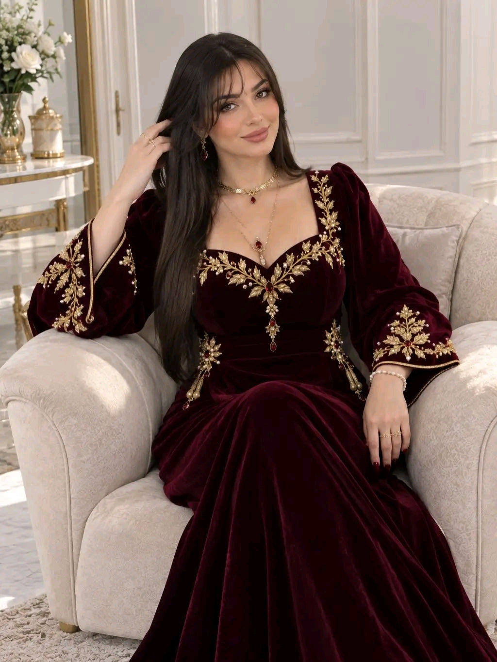 قنادر مطروزة